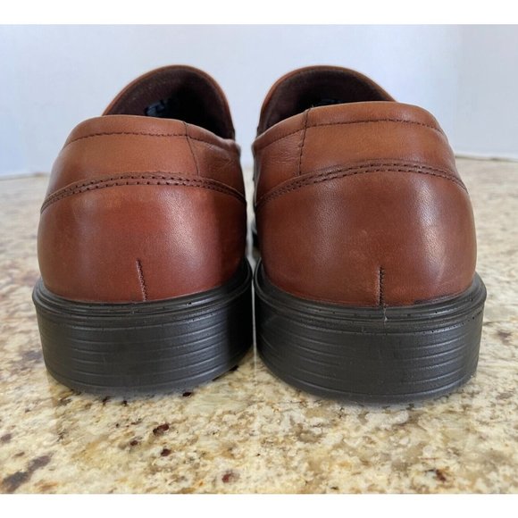 Ecco Johannesburg Slip-On Loafers Brown Leather, Men's 43 - Picture 7 of 8